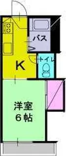 セゾンハイツ【2階】の間取り