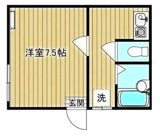 鈴木ビル【1階】の間取り