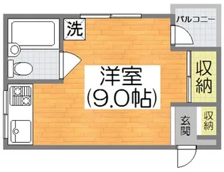 大阪府大阪市平野区流町3【マンション】の間取り
