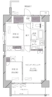 東京都港区海岸3【マンション】の間取り
