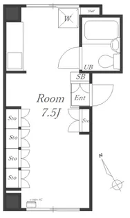産友ビル麦田町【2階】の間取り