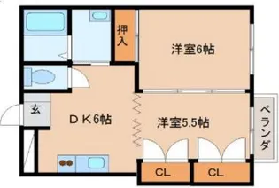 ライフM【3階】の間取り
