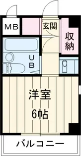 東京都江戸川区中葛西6【マンション】の間取り
