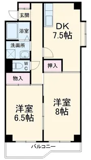 本橋ハイツ【2階】の間取り