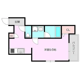 大阪府吹田市内本町3【アパート】の間取り