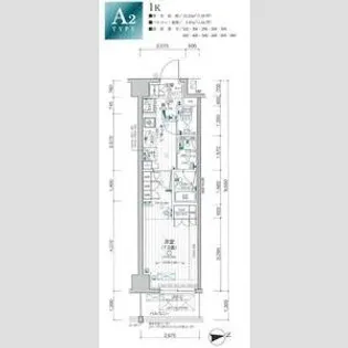 デュオステージ調布国領マキシヴ デュエ【6階】の間取り