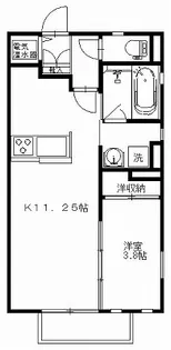 フォルネ(オール電化)【1階】の間取り