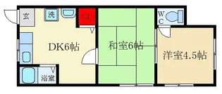 田中ハイツ【2階】の間取り
