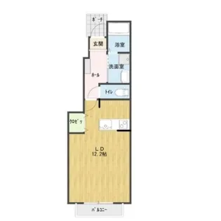 シンフォニアB棟【1階】の間取り