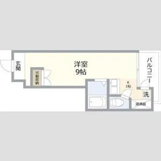 アルディア巨椋【5階】の間取り
