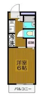 エスポワール【1階】の間取り