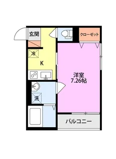 Villetta(ヴィレッタ)【3階】の間取り