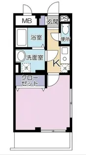 プレミールWADA【1階】の間取り