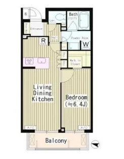 東京都品川区大井3【マンション】の間取り