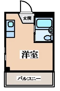 新深江CTスクエア【5階】の間取り