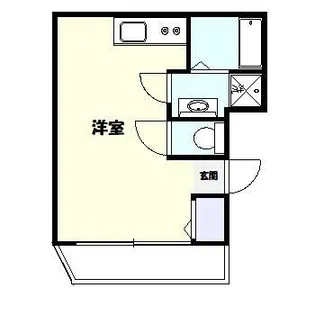 ラウンジ大久保【3階】の間取り