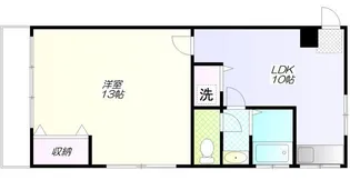 サニーコーポK【2階】の間取り
