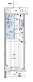 メインステージ府中中河原駅前【2階】の間取り