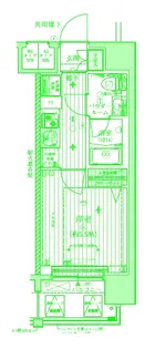 メインステージ東神奈川【8階】の間取り
