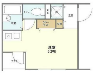 DRホームズ品川戸越【2階】の間取り