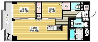 東京都北区東十条3【マンション】の間取り