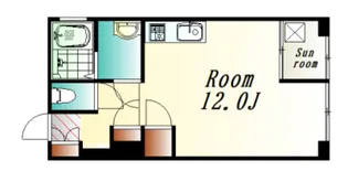 広島県広島市中区本川町2【マンション】の間取り