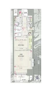エステムプラザ日本橋レジェンド【4階】の間取り