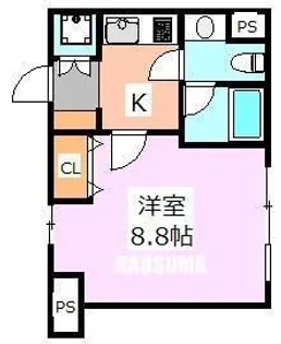 ヴォーガコルテ王子神谷アジールコート【2階】の間取り