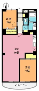 ウェストヒルズ【6階】の間取り