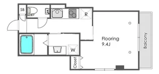 ヴィラ神保町【3階】の間取り