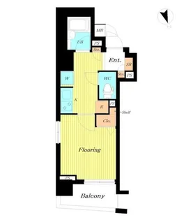 メインステージ御茶ノ水【3階】の間取り