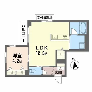 le ciel(ル シエル)【3階】の間取り