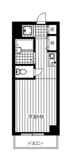 フロントフィールド日ノ出町【3階】の間取り