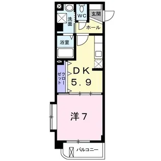 エンゼル・ステージ【1階】の間取り