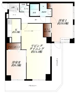 ライフプラザ熊谷 リノベーション【3階】の間取り