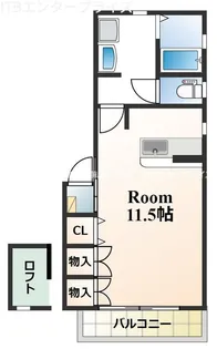 Lapis Lazuli C【2階】の間取り