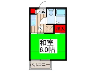 田中ハイツ【2階】の間取り