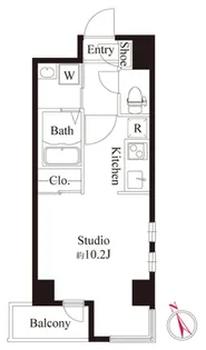 コレクション武蔵野【2階】の間取り