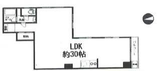 第三長門ビル【8階】の間取り