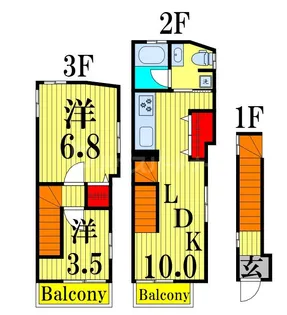 SE1010マリンパレスの間取り