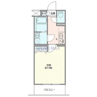 クレヴィスタ立石II【2階】の間取り