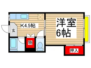 フジコ-ポ1【2階】の間取り
