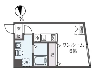 Antelope経堂【1階】の間取り