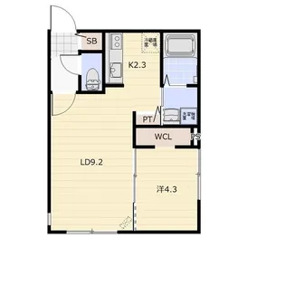 HorseWin19(ホースウィン)【1階】の間取り