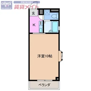 GENTILE IGA UENO【4階】の間取り