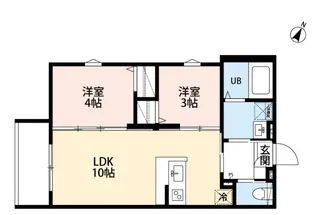 robot home 金山町 III【1階】の間取り
