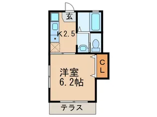 Wisteria砧【1階】の間取り