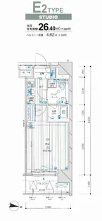 メインステージ王子II【2階】の間取り
