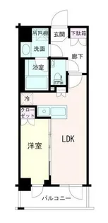 デュオステージ下落合【2階】の間取り