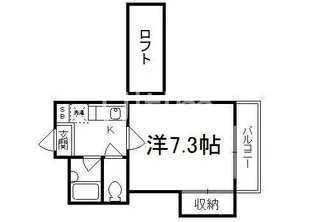 フォーブル深草【3階】の間取り